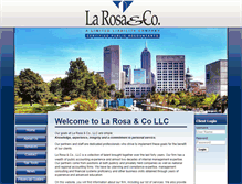 Tablet Screenshot of larosacpa.com